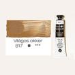 Pannoncolor olajfesték világos okker 817 22 ml
