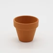 Natúr agyag virágcserép 5,5 cm m: 5 cm
