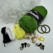 Kezdő amigurumi horgoló workshop Egységcsomag "Cuki béka"