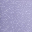Pamutvászon halványlila alapon fehér geometrikus minta