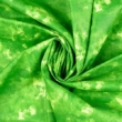 Pamutvászon batikolt fűzöld