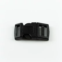 Műanyag csat 1,5 cm-es fekete