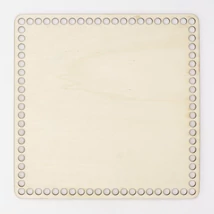 Fa horgolható alap négyzet 22×22 cm