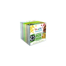 Pixel XL kocka Új Foci 3 db 6x6 cm kép (3 alaplap+13 XL szín)