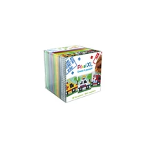 Pixel XL kocka Új Szirénás autók 3 db 6x6 cm kép (3 alaplap+13 XL szín)