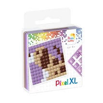 Pixel XL szett kutya 6x6 cm (1 alaplap+4 XL szín)