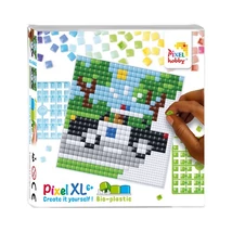 Pixel XL szett Rendőrautó 12x12 cm