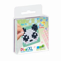 Pixel XL mágneses szett Panda 6x6 cm (1 alaplap+4 XL szín+mágneslap)