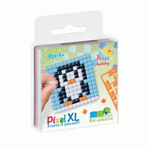 Pixel XL mágneses szett Pingvin 6x6 cm (1 alaplap+4 XL szín+mágneslap)