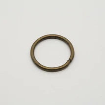 Karika - fém alkatrész 25 mm antik