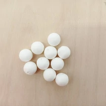 Préselt papírgolyó fehér 20 mm 10 db