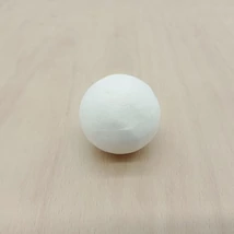 Préselt papírgolyó fehér 40 mm