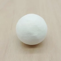 Préselt papírgolyó fehér 60 mm