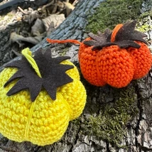 Kezdő amigurumi horgoló workshop Egységcsomag &quot;Cuki tököcske&quot;