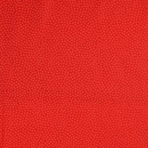 Pamutvászon piros alapon rózsaszín apró virágok