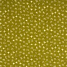 Pamutvászon apró pitypang olíva