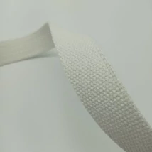 Heveder 3 cm-es pamut – fehér