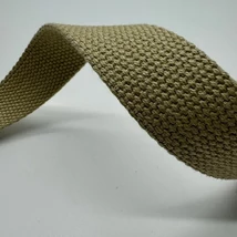 Heveder 3 cm-es pamut – homok