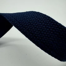 Heveder 3 cm-es pamut – tengerészkék