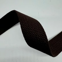 Heveder 3 cm-es pamut - fekete