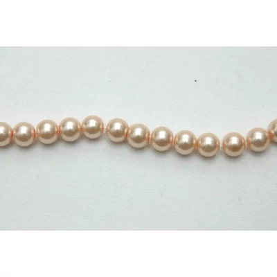 Viaszgyöngy  4 mm beige