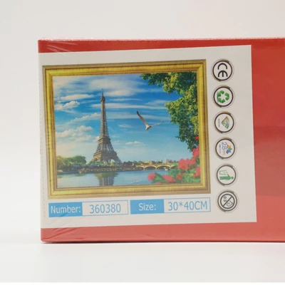 Gyémántfestő készlet 30x40 cm – Eiffel torony