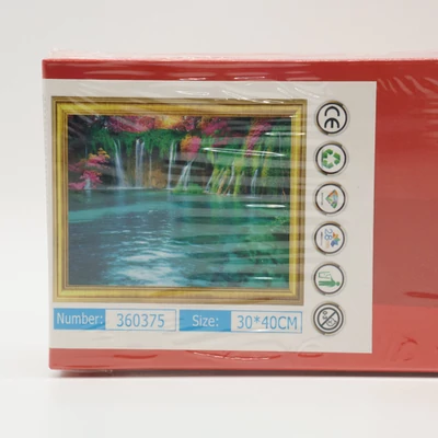 Gyémántfestő készlet 30x40 cm – Mediterrán vízesés