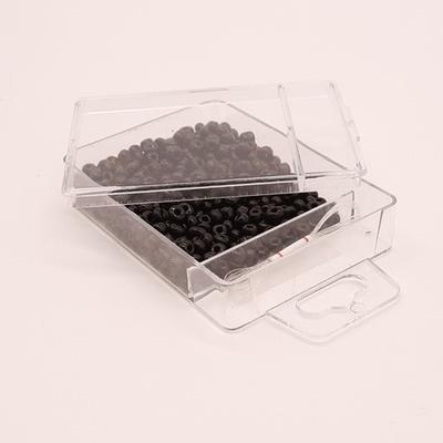 Kásagyöngy damillal telt 4 mm 30 g fekete