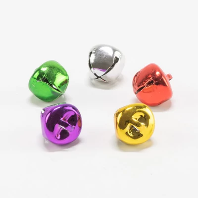 Csengettyű süllyesztett füles 12 mm matt vegyes színek 5 db