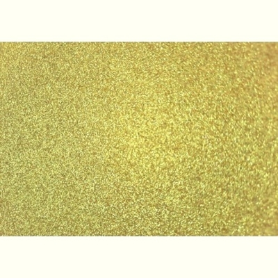 csillámos dekorgumi 2 mm A4 élénk arany
