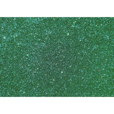 csillámos dekorgumi 2 mm A4 zöld
