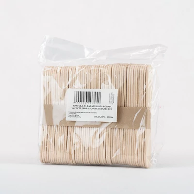 Spatula fa 9,6×1 cm babapiskóta 50 db
