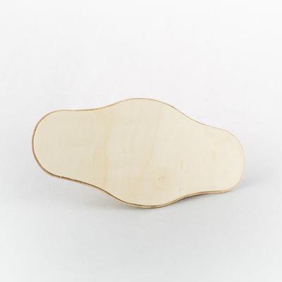 Fa tábla fekvő íves 25×12 cm 