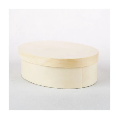 Háncs doboz ovális 13,5×10×4,5 cm 