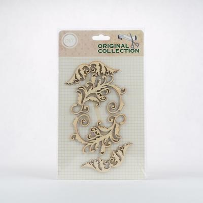 Lézervágott fa dísz ornamentika kicsi
