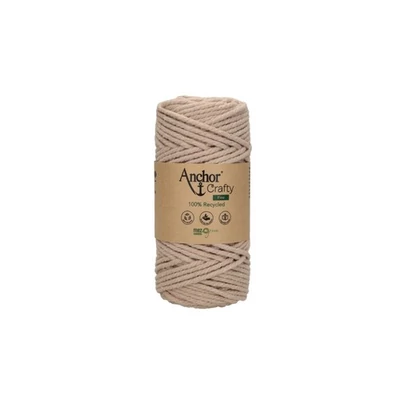 Anchor Crafty Fine makraméfonal drapp