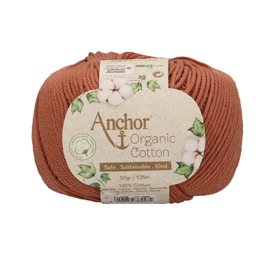 Anchor Organic Cotton fonal földbarna