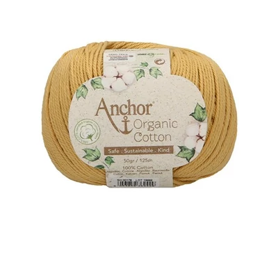 Anchor Organic Cotton fonal mustár