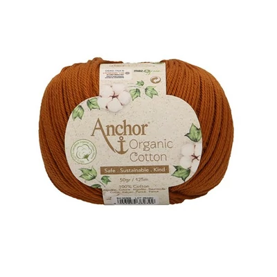 Anchor Organic Cotton fonal karamell