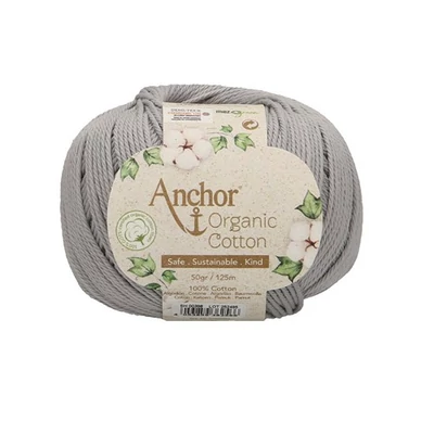 Anchor Organic Cotton fonal szürke