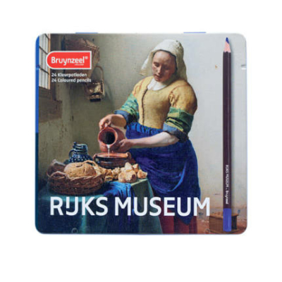 Bruynzeel Rijks Museum  színesceruza készlet 24 db fémdobozos