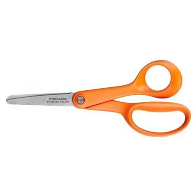 Fiskars gyermekolló 13 cm narancssárga