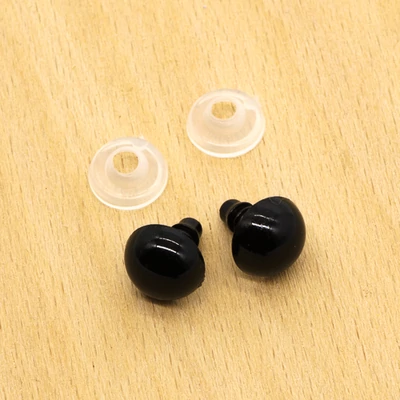 Biztonsági szem fekete 12 mm