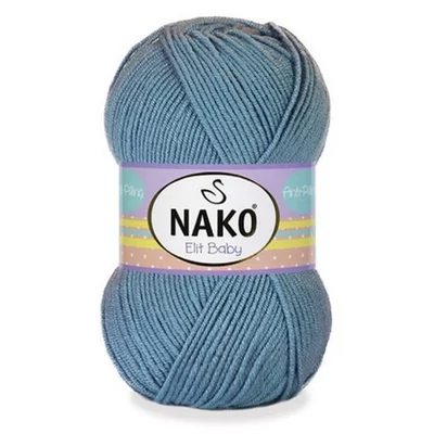 Nako Elit Baby fonal 5378 - szürke