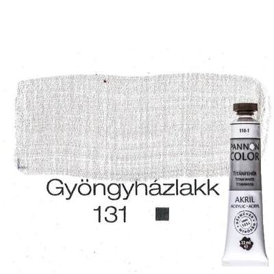 Pannoncolor akrilfesték gyöngyházlakk 131 22 ml