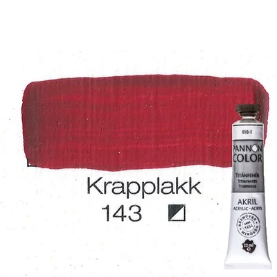 Pannoncolor akrilfesték krapplakk 143 22 ml