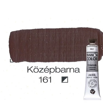 Pannoncolor akrilfesték középbarna 161 22 ml