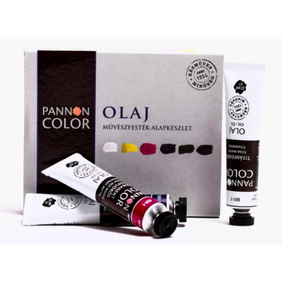 Pannoncolor olajfesték művész alapkészlet 6×22 ml 22 ml