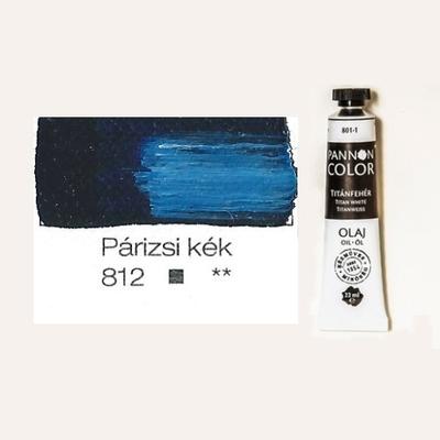 Pannoncolor olajfesték párizsikék 812 22 ml