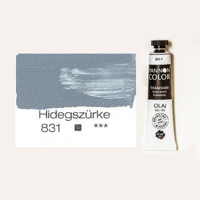 Pannoncolor olajfesték hidegszürke 831 22 ml